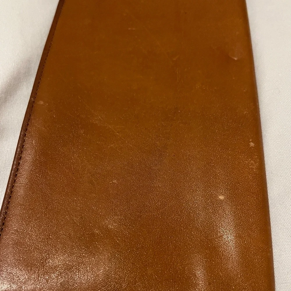 Swank Top Grain Cowhide Brown Leather Wallet